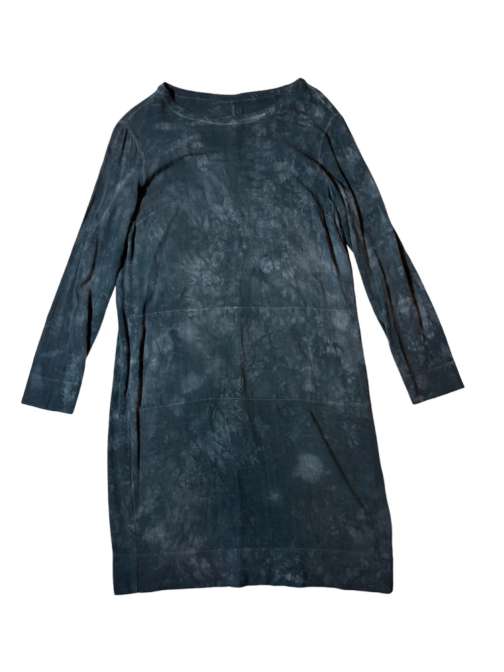 Raquel Allegra Avant Garde Tie Dye Long Sleeve Midi Dress XS